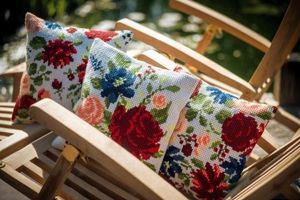 Рукодельный проект: Как сделать своими руками красивую подушку с вышивкой